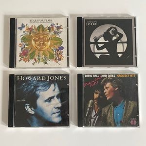 Lot of 4 Awesome 80’s music CD’s